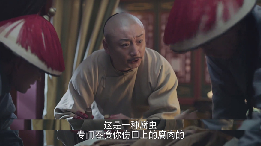 延禧攻略璎珞中尸虫毒片段,延禧攻略魏璎珞用手拿尸虫片段