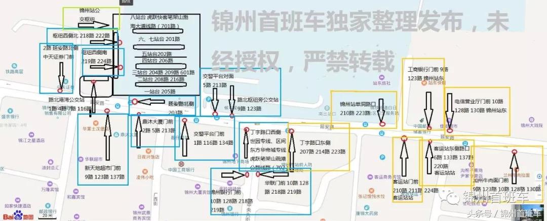 锦州公交首末站,锦州新增公交线