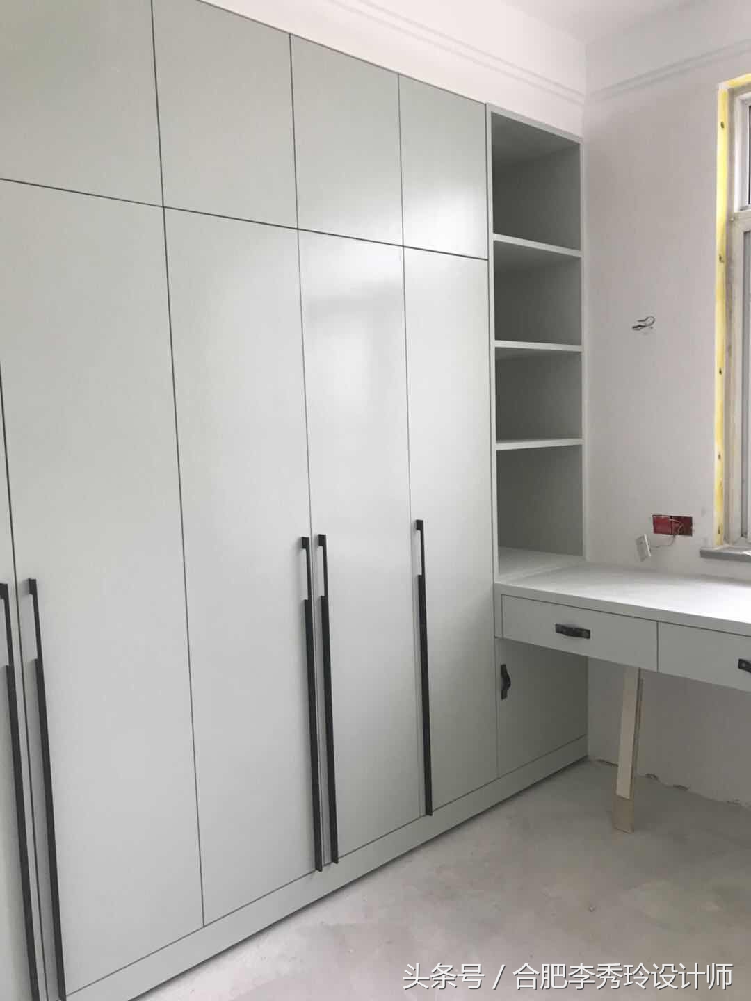 柜子上的小零件,装修时不重视,柜门准松动脱落,还得找木工重装