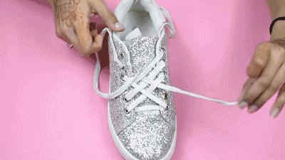 鞋带怎样穿才显你洋气大方呢,鞋带太长了怎么系好看又好穿脱