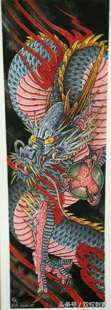 传统龙纹身图片大全,传统龙纹身图集推荐