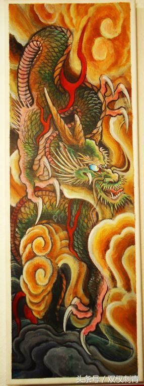 传统龙纹身图片大全,传统龙纹身图集推荐