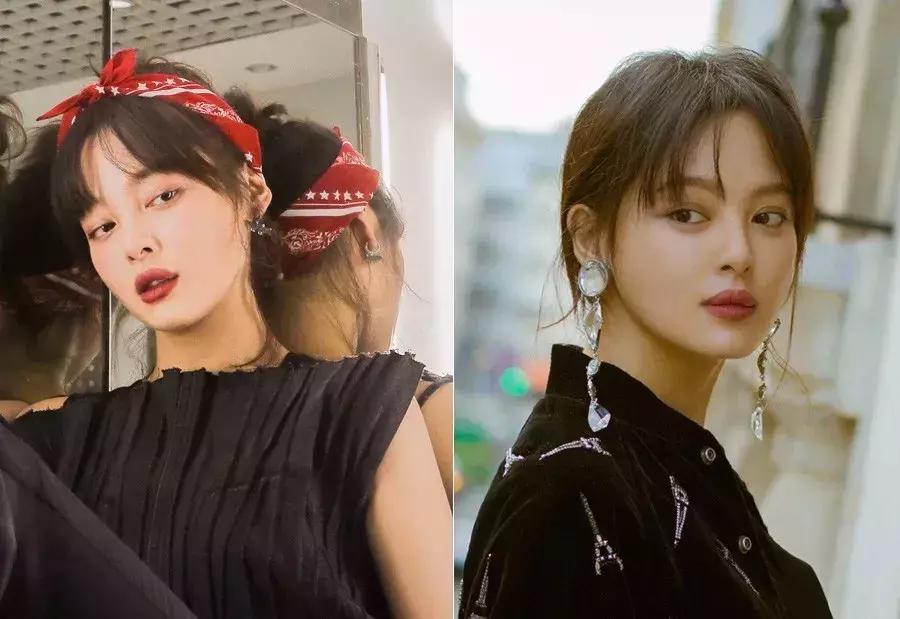 八字刘海空气刘海适合什么脸型,八字刘海和法式刘海适合的脸型