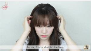 八字刘海空气刘海适合什么脸型,八字刘海和法式刘海适合的脸型