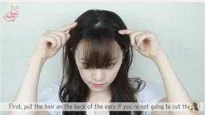 八字刘海空气刘海适合什么脸型,八字刘海和法式刘海适合的脸型