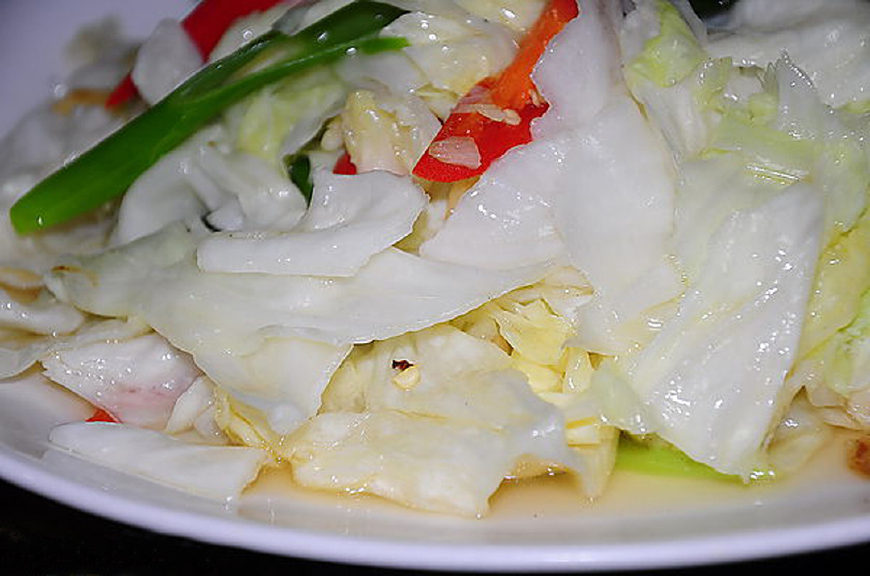 卷心菜怎么炒好吃简单又好看,卷心菜怎么炒好吃不胖