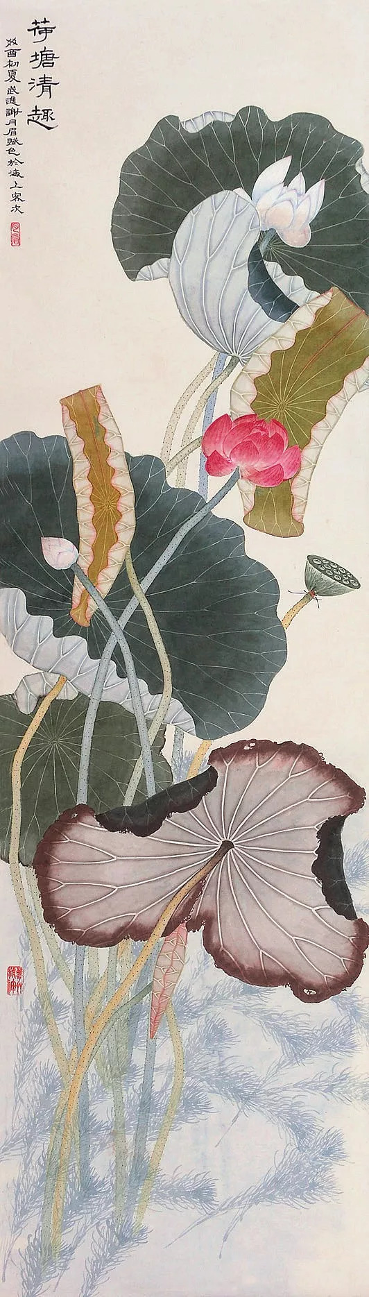 民国花鸟圣手大全,她凭自学成名堪称民国花鸟圣手