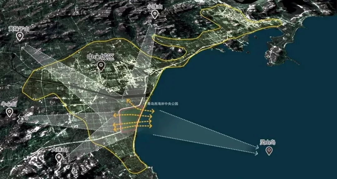 青岛市西海岸中央公园图片,青岛新建公园效果图