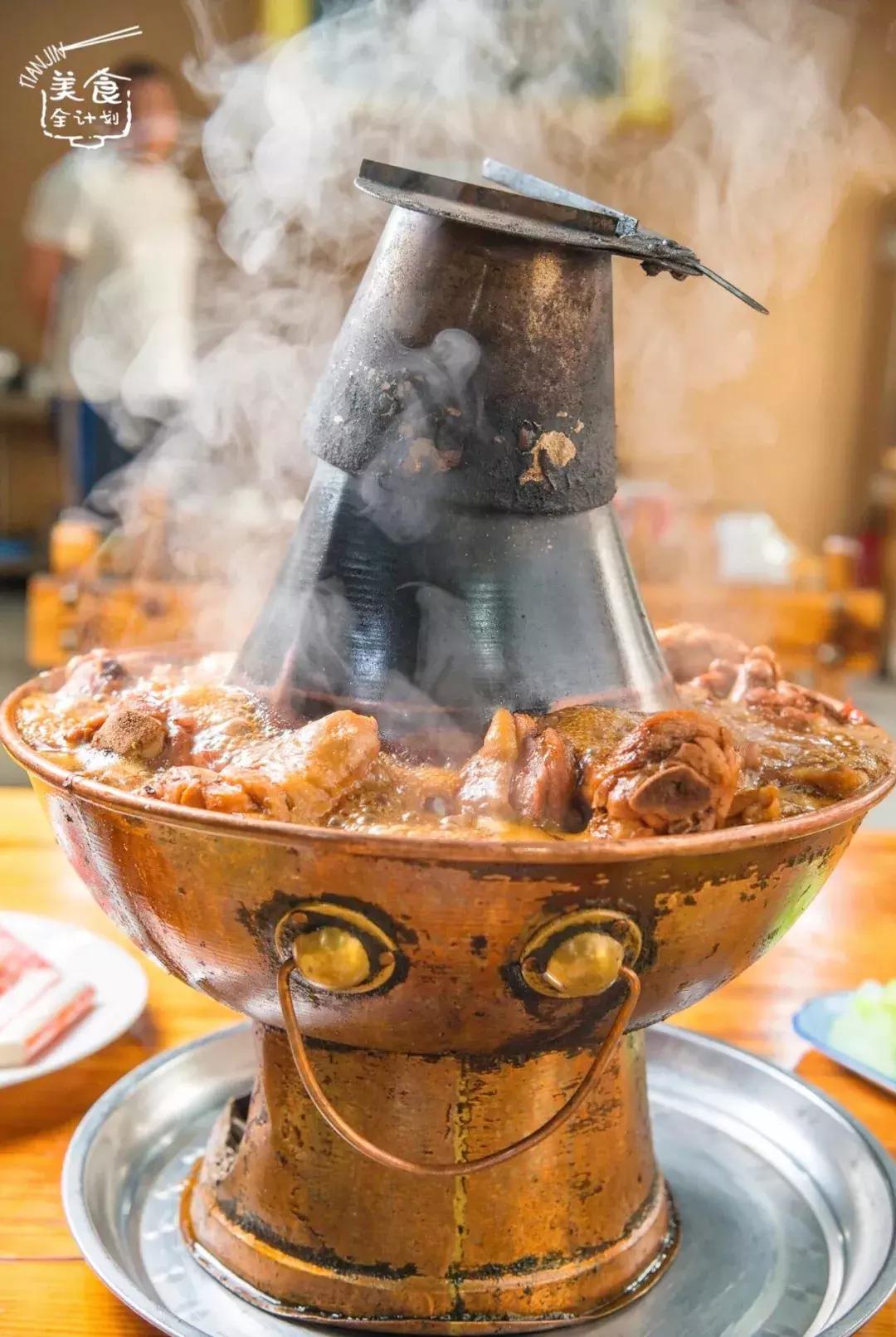 3斤半鸡肉做锅底！天津真理道这家接地气老店，烤串更是有名气！