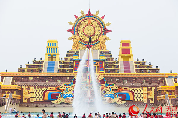 天津欢乐谷夏浪狂欢节,暑期狂欢季收官