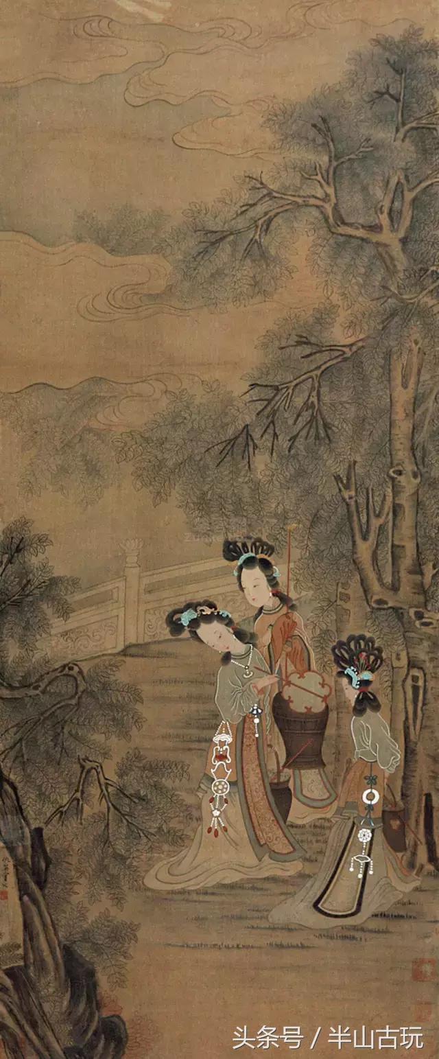 仇英作品全集100幅高清原图,仇英最全作品高清欣赏值得收藏