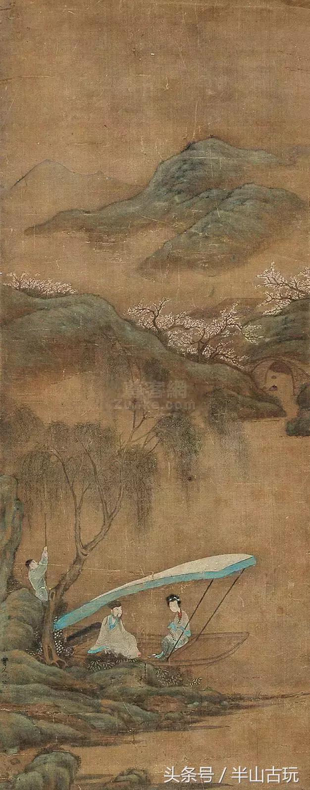 仇英作品全集100幅高清原图,仇英最全作品高清欣赏值得收藏