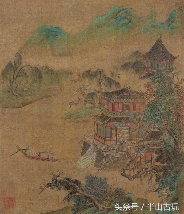 仇英作品全集100幅高清原图,仇英最全作品高清欣赏值得收藏