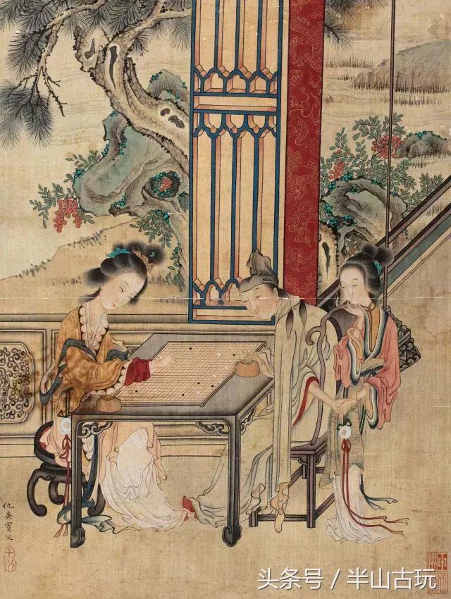 仇英作品全集100幅高清原图,仇英最全作品高清欣赏值得收藏