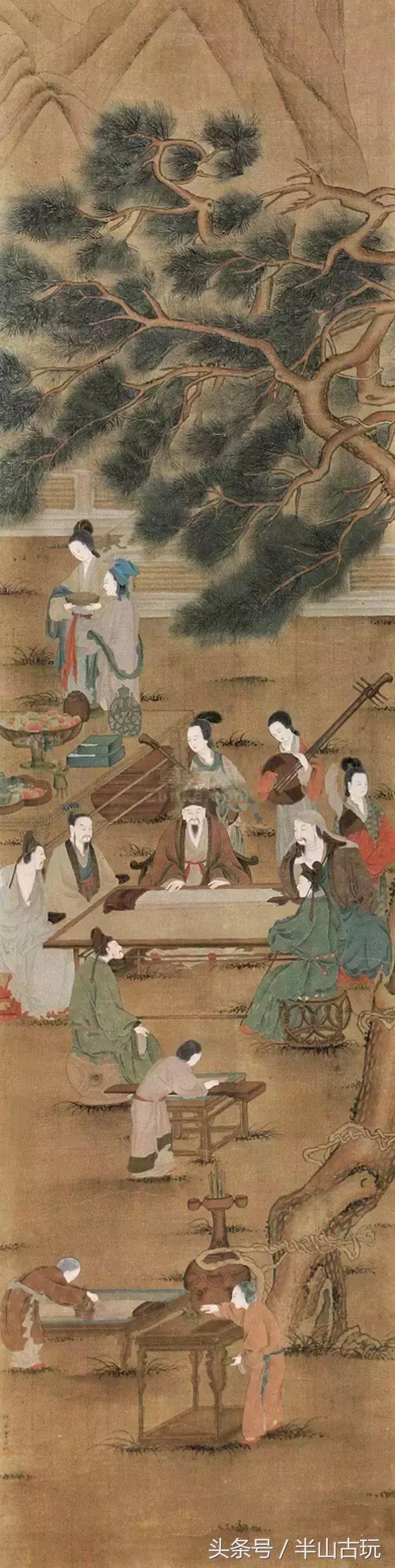 仇英作品全集100幅高清原图,仇英最全作品高清欣赏值得收藏