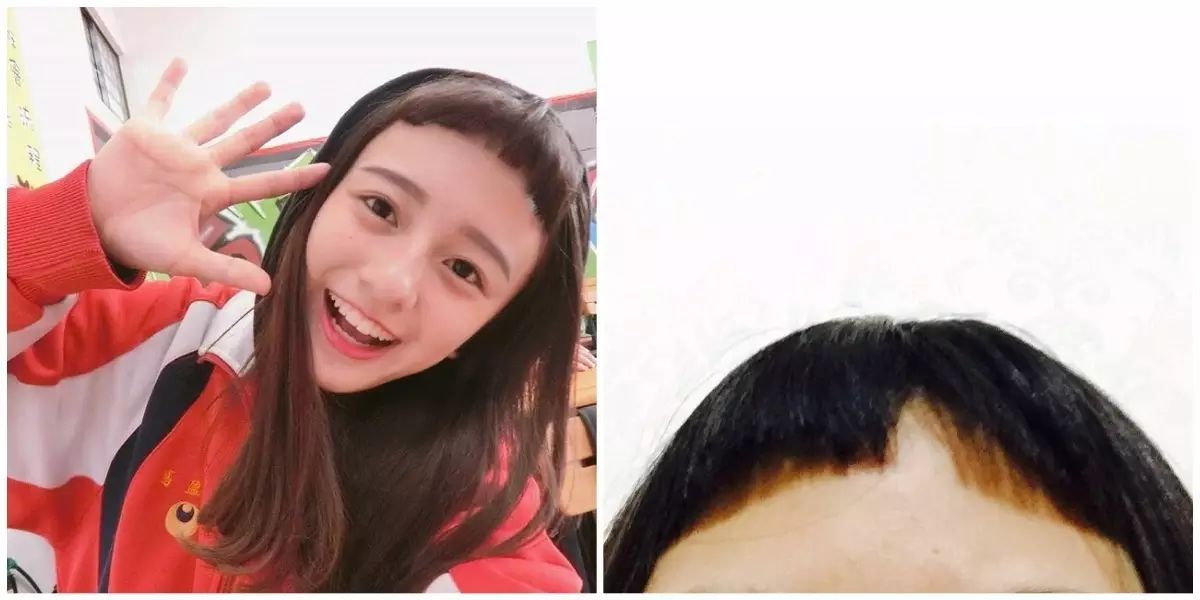 想象的发型和实际的发型对比图,发型真的很重要不同发型差距真大