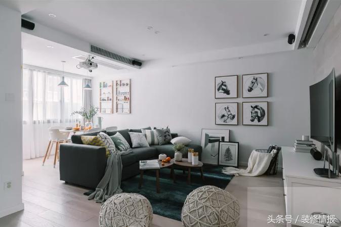 小户型餐厅健身房书房一体,120平方房子有健身房