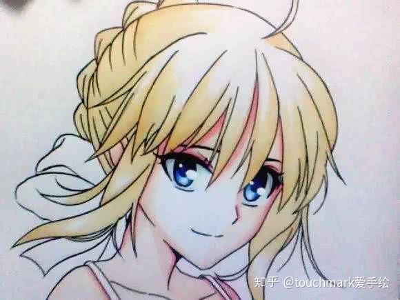马克笔手绘动漫人物天官赐福,动漫人物马克笔手绘女生霸气
