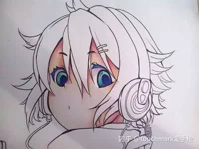 马克笔手绘动漫人物天官赐福,动漫人物马克笔手绘女生霸气