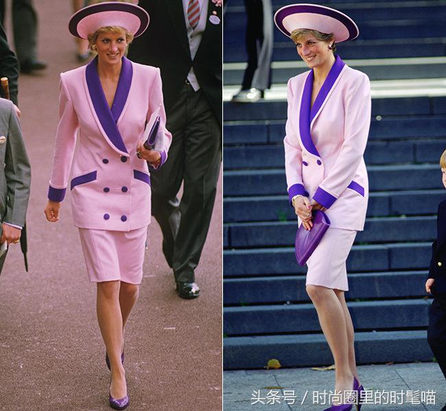 戴安娜穿衣风格变化,戴安娜穿搭
