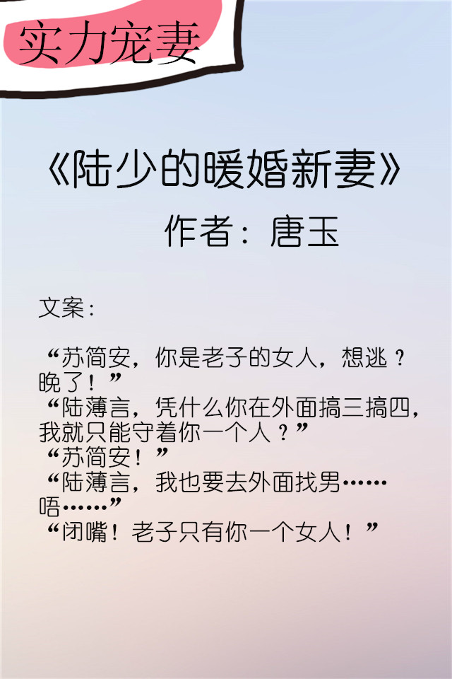 实力宠妻下集,实力宠妻小说