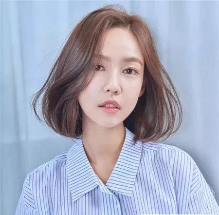 木马烫齐肩短发适合大脸吗,齐肩短发脸大烫什么发好看