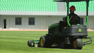 足球场是天然草还是人工草好,足球场天然草用什么草种