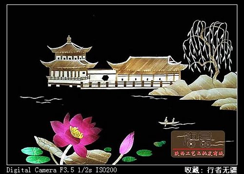 麦秸画作品,麦秸垛名画