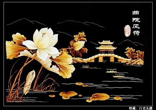 麦秸画作品,麦秸垛名画