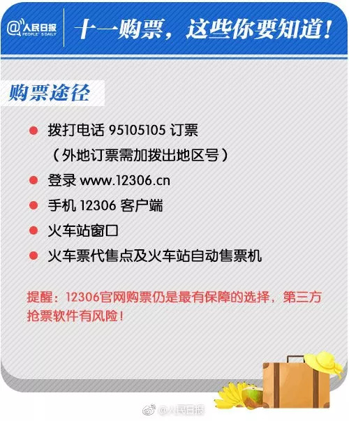 五一假期火车票捡漏攻略,十一长假买火车票攻略