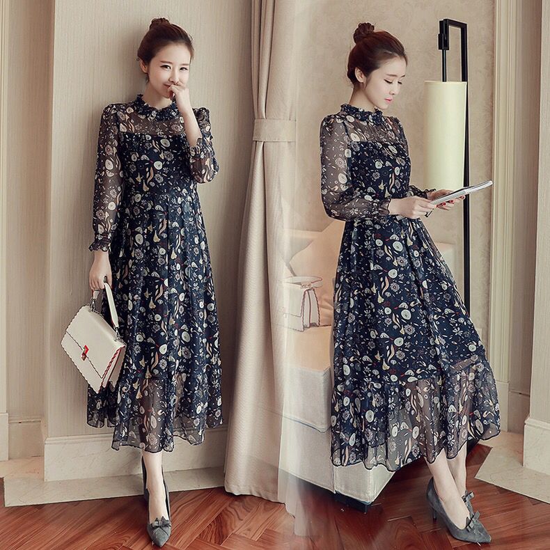 红色碎花连衣裙搭配什么颜色开衫,黑白碎花连衣裙搭配什么鞋子好看