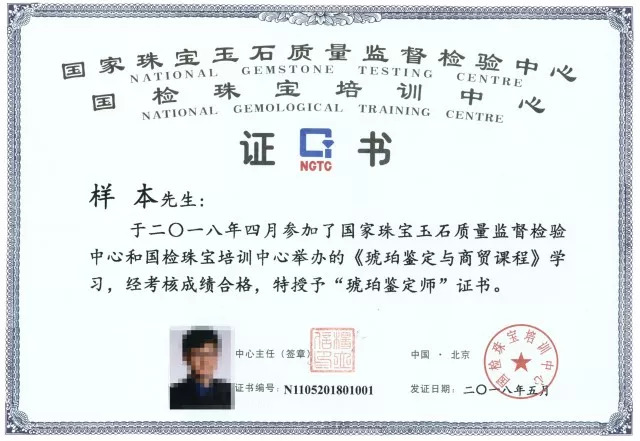 「教育」琥珀鉴定与商贸课程（深圳）开始报名！