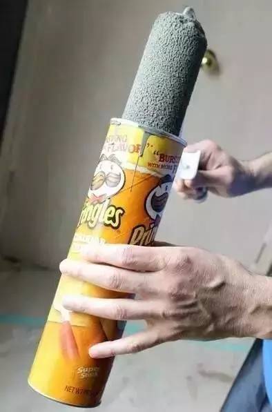 吃完薯片剩下的桶别扔,吃完的薯片筒先别扔