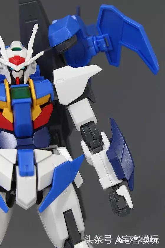 hg00q全刃式高达测评,hg高达00天翔型测评