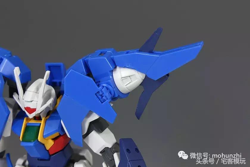 hg00q全刃式高达测评,hg高达00天翔型测评