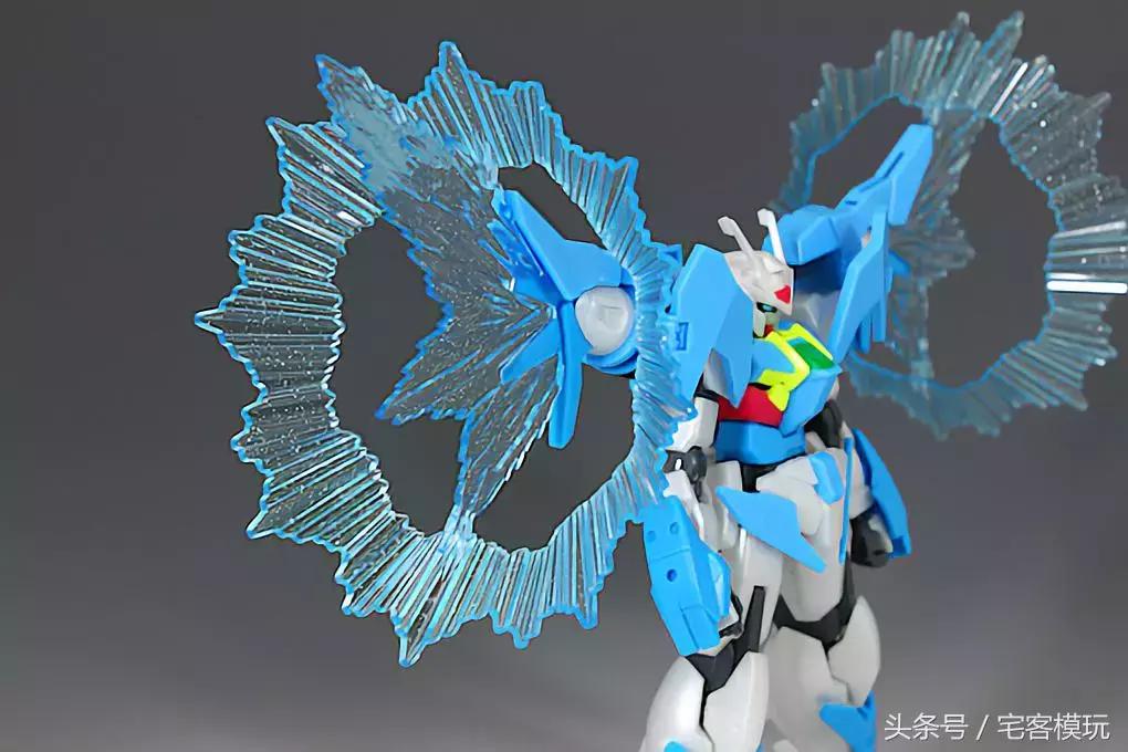 hg00q全刃式高达测评,hg高达00天翔型测评