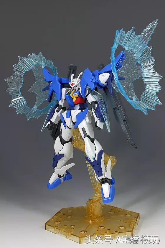 hg00q全刃式高达测评,hg高达00天翔型测评