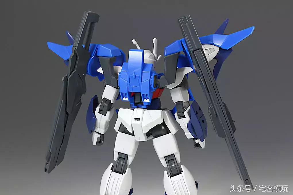 hg00q全刃式高达测评,hg高达00天翔型测评