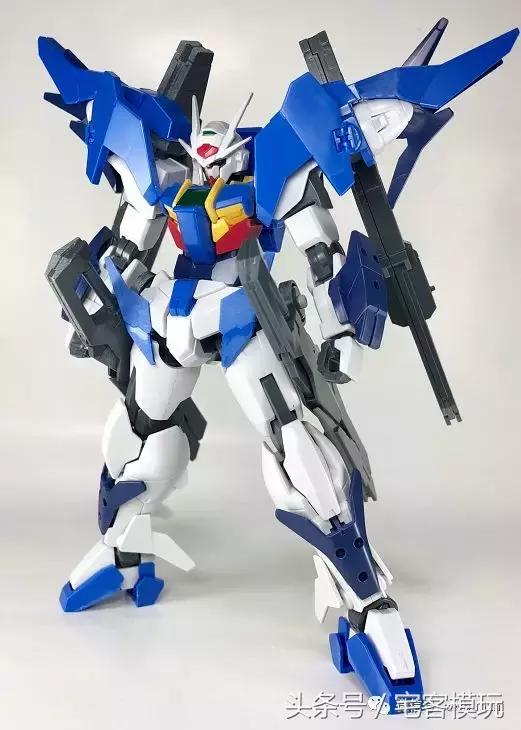 hg00q全刃式高达测评,hg高达00天翔型测评