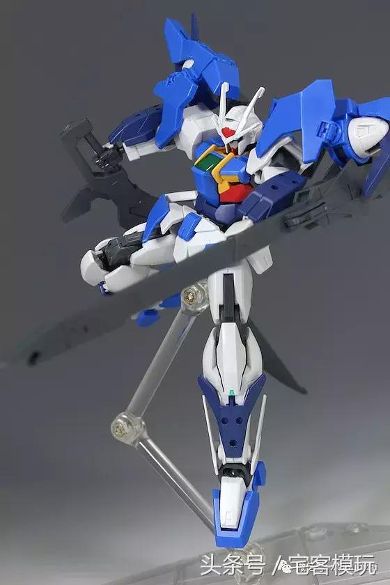 hg00q全刃式高达测评,hg高达00天翔型测评