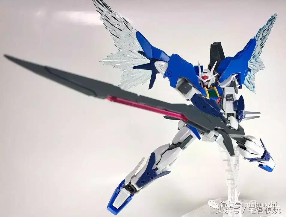 hg00q全刃式高达测评,hg高达00天翔型测评