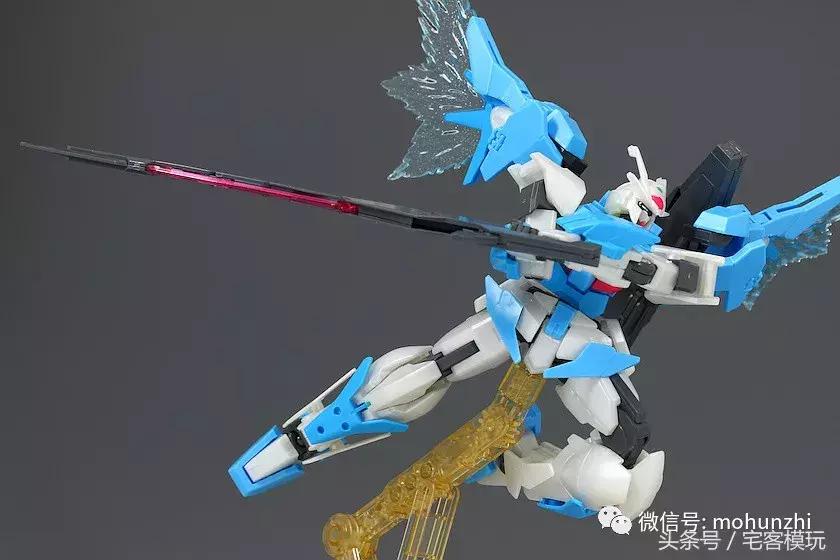 hg00q全刃式高达测评,hg高达00天翔型测评