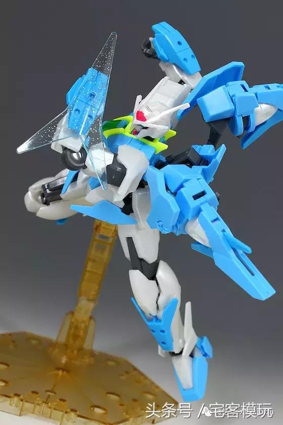 hg00q全刃式高达测评,hg高达00天翔型测评