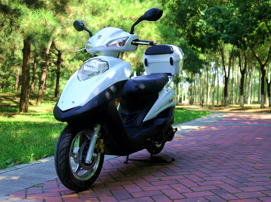 豪爵踏板摩托车vh125零售价多少,无痕测评豪爵vh150