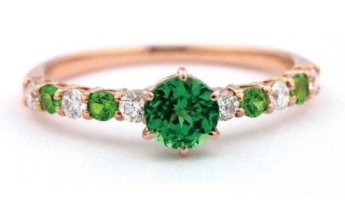 彩色蓝宝石和尖晶石区别,沙弗莱宝石与翠榴石区别