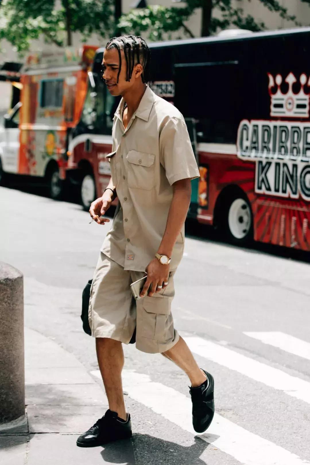 腿粗男生可以穿工装裤吗,男生腿没腿毛好看吗