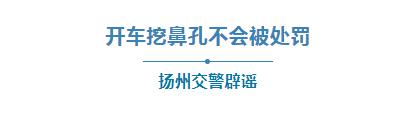 辟谣开车挖鼻孔被罚200,挖鼻屎扣3分罚200