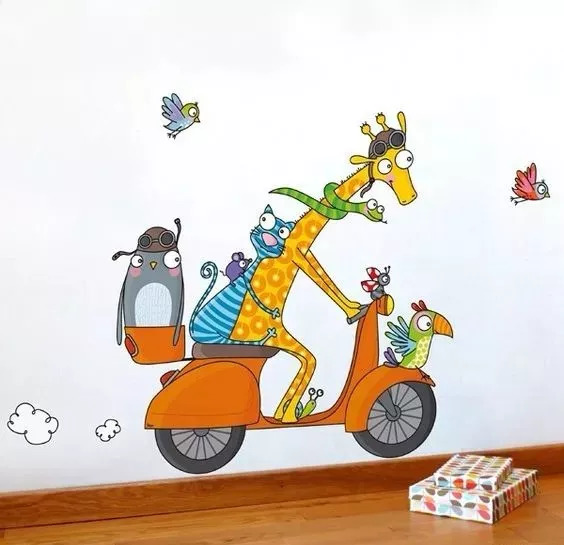 家周围的墙绘,家里的一处角落墙绘