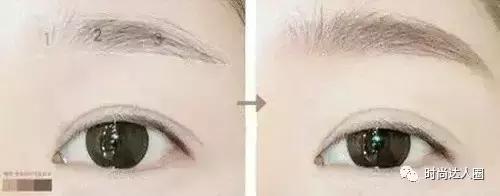 水雾眉型怎样画,大长脸怎么画出全智贤的粉嫩妆容