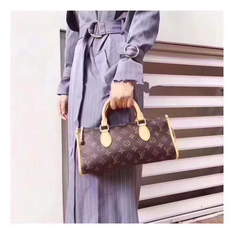 redfacevintage中古店lv,现货中古vintagelv老花小号牛角包